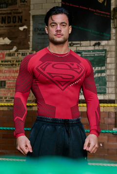 Supermán Long Sleeve Compression