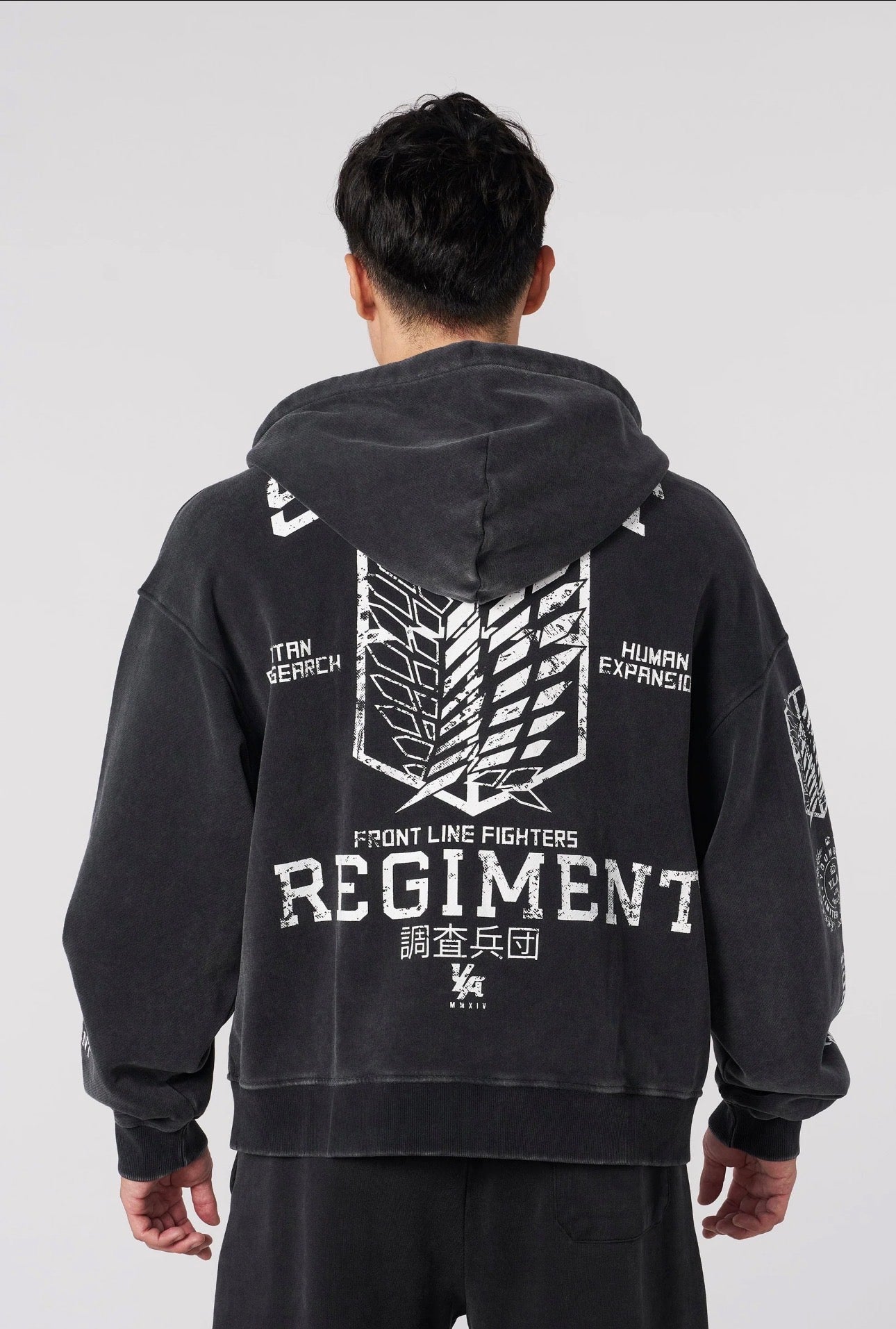 Attack On Titán Zip Hoodies