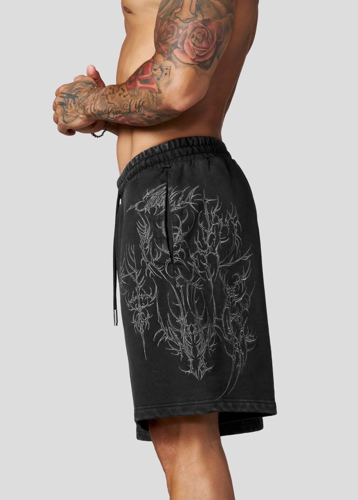 Cyberpunk Fleece Shorts
