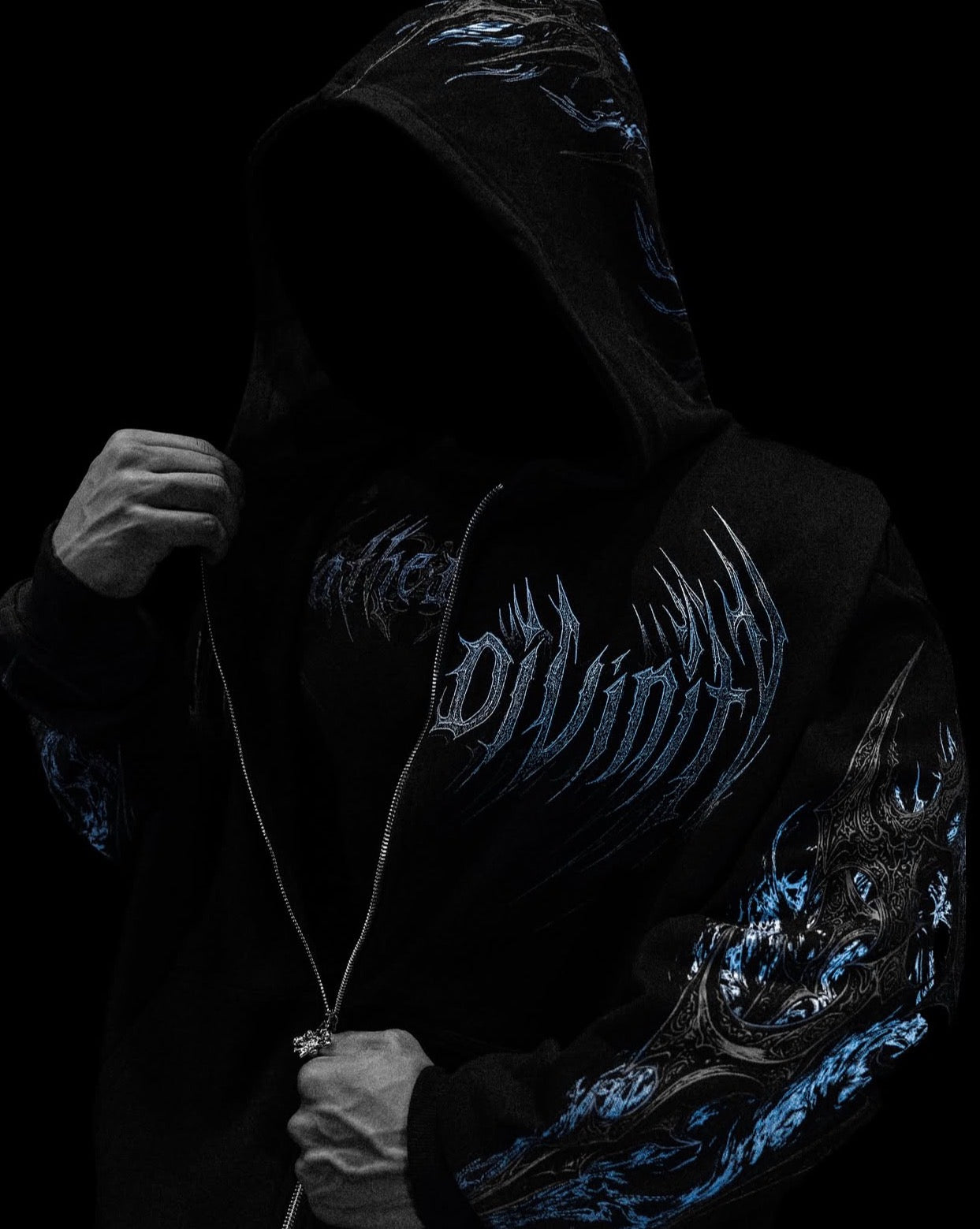 Berserker Oversized Zip-up Hoodie
