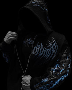 Berserker Oversized Zip-up Hoodie