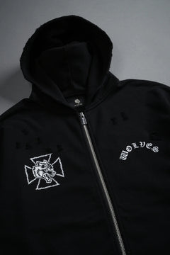Ascend Distressed Grunged Hoodie