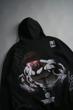 Baki Hanma Pierce Hoodie in Black