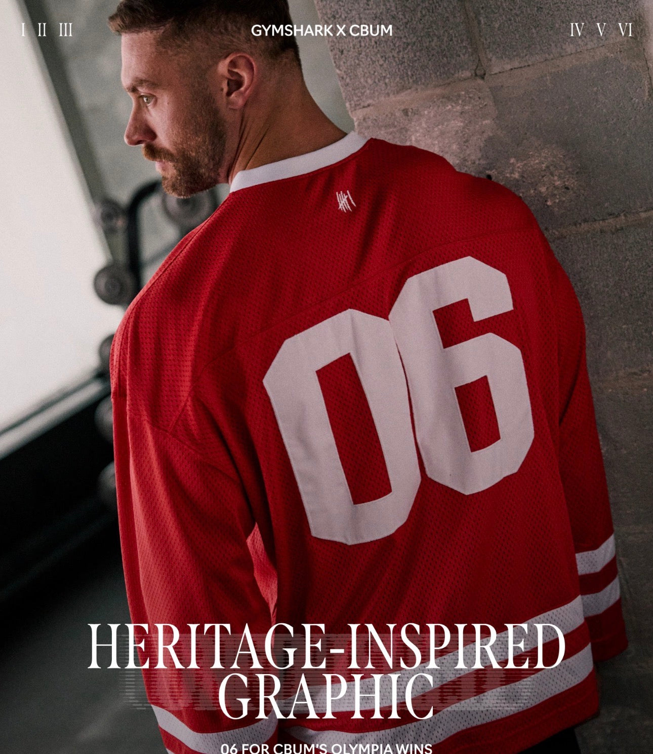 Gymshark x Cbum Jockey Jersey