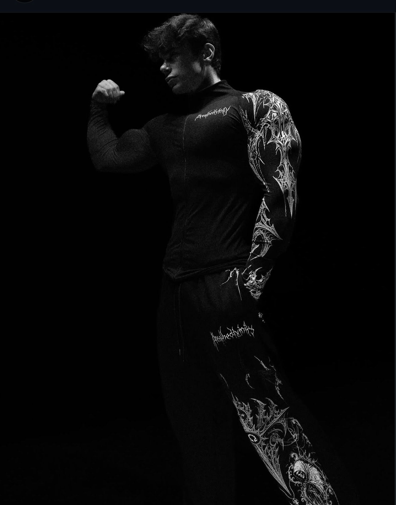 Vampire Hunter Zip up Compression