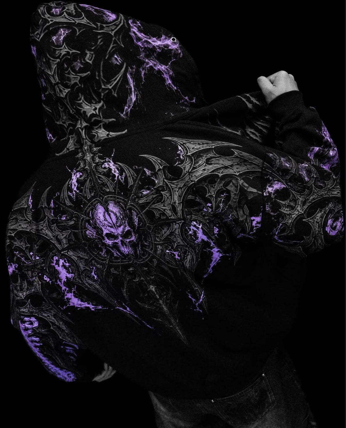 Death Slayer Zip up Hoodies [DUSK]