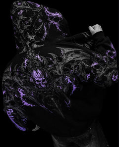 Death Slayer Zip up Hoodies [DUSK]