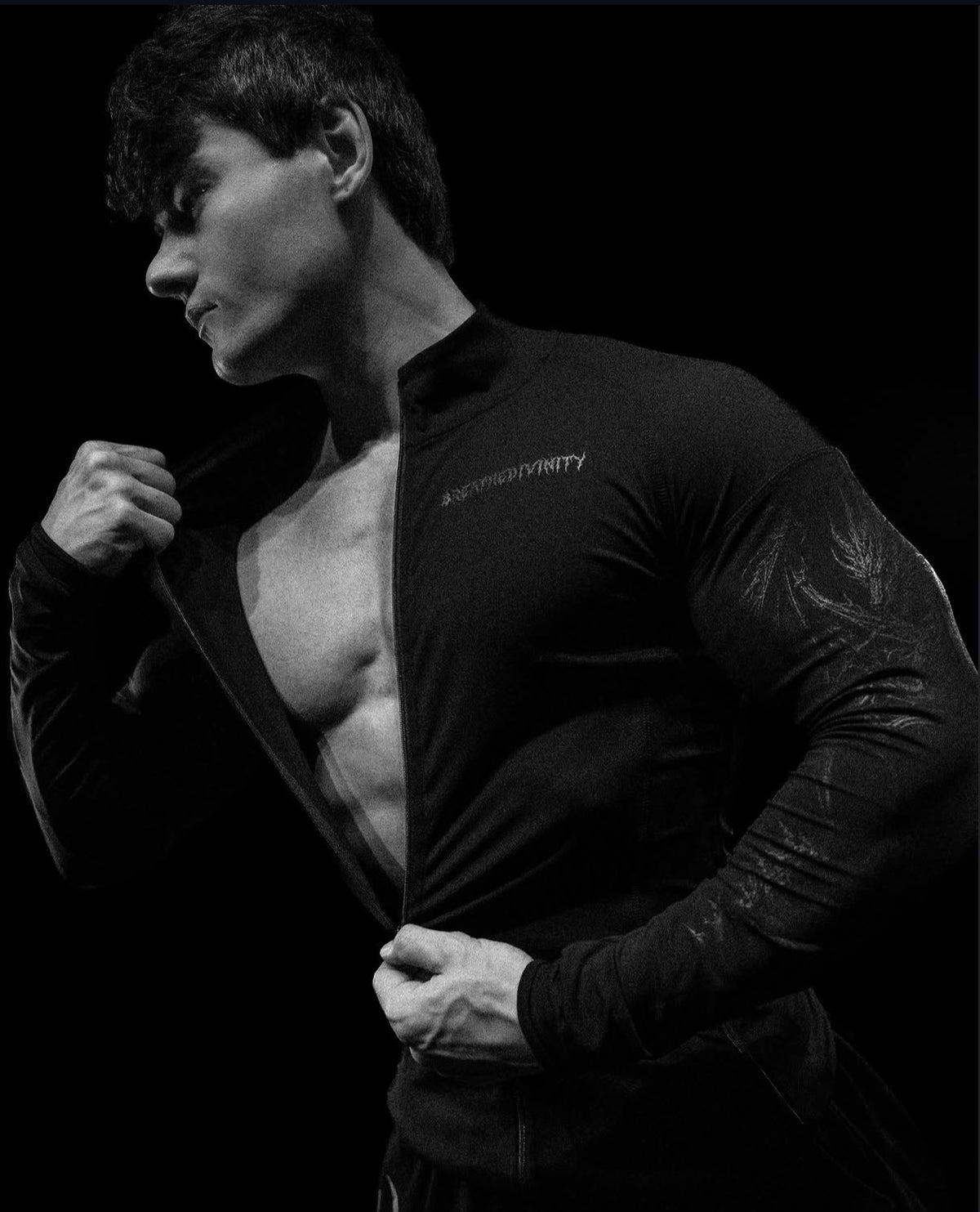 Wyvern Full Zip Compression Jacket [Darkness]