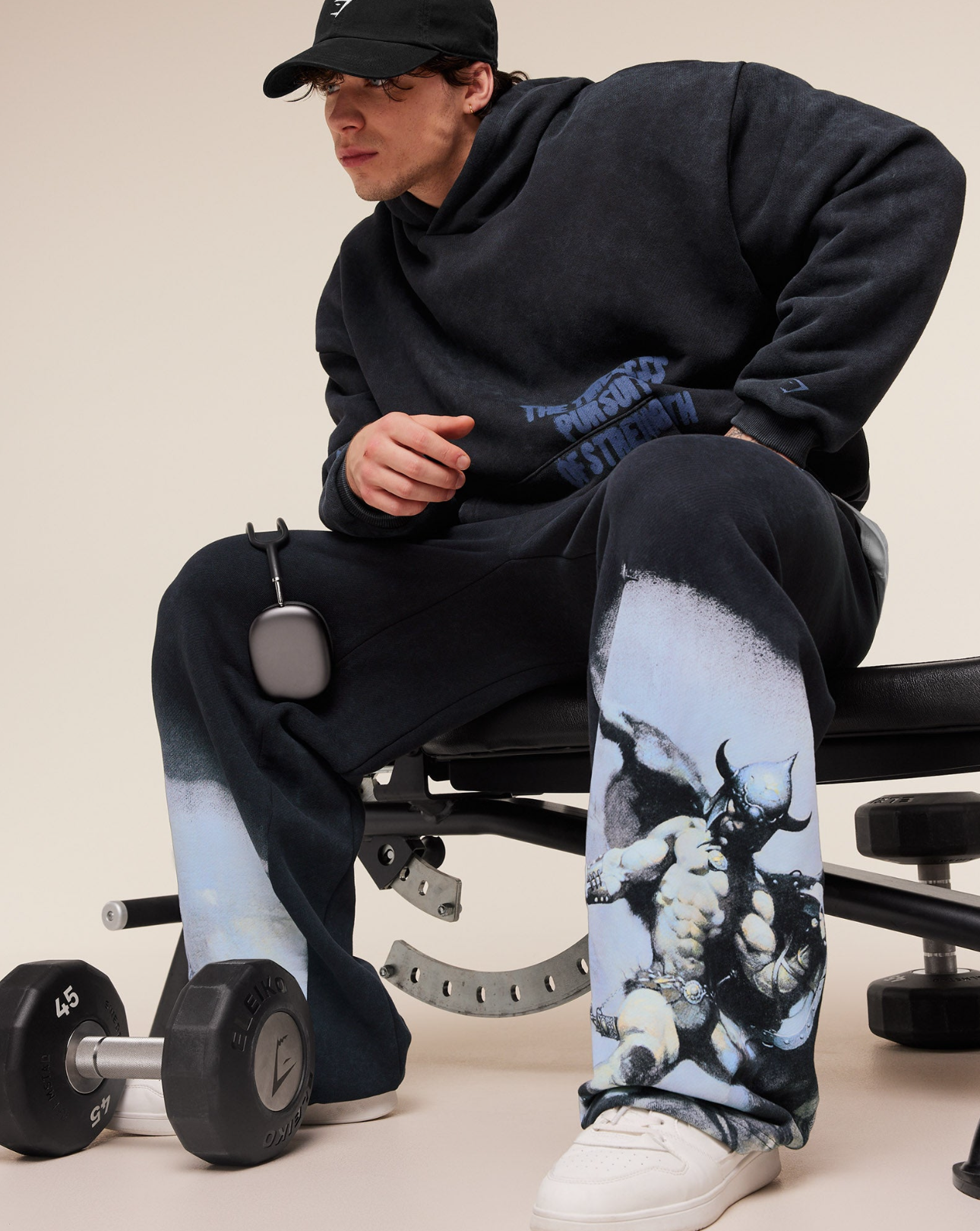 Power x Frazetta Graphic Joggers