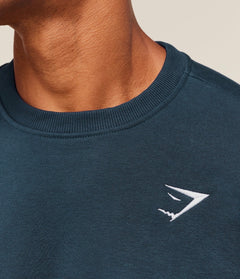 Oversized crest crew