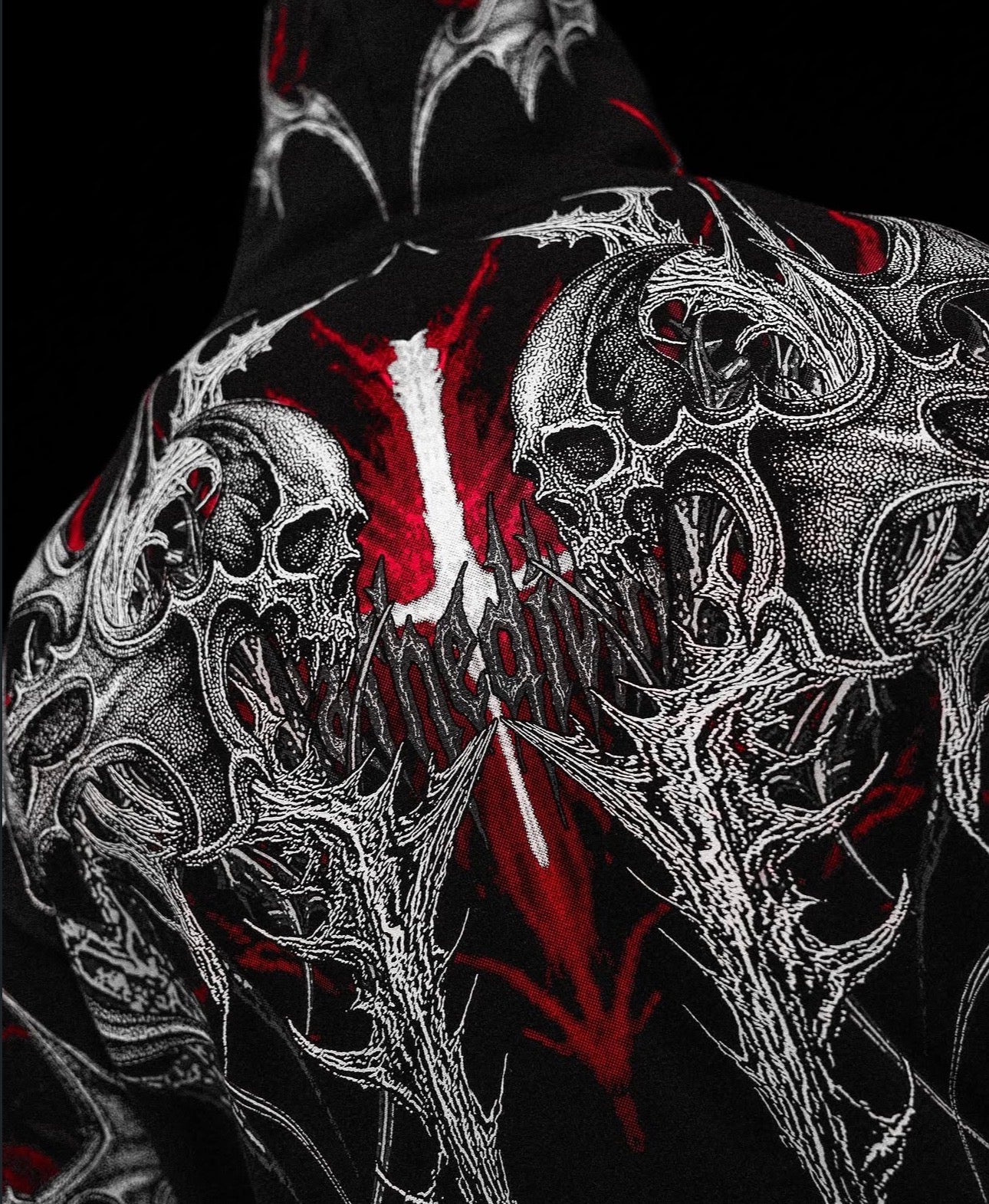 Death Blight Zip Up Hoodies