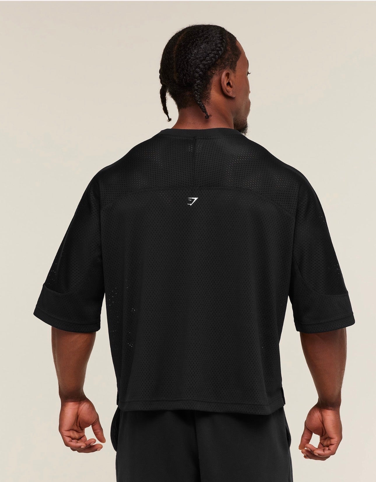 Graphic Mesh Oversize T-shirt