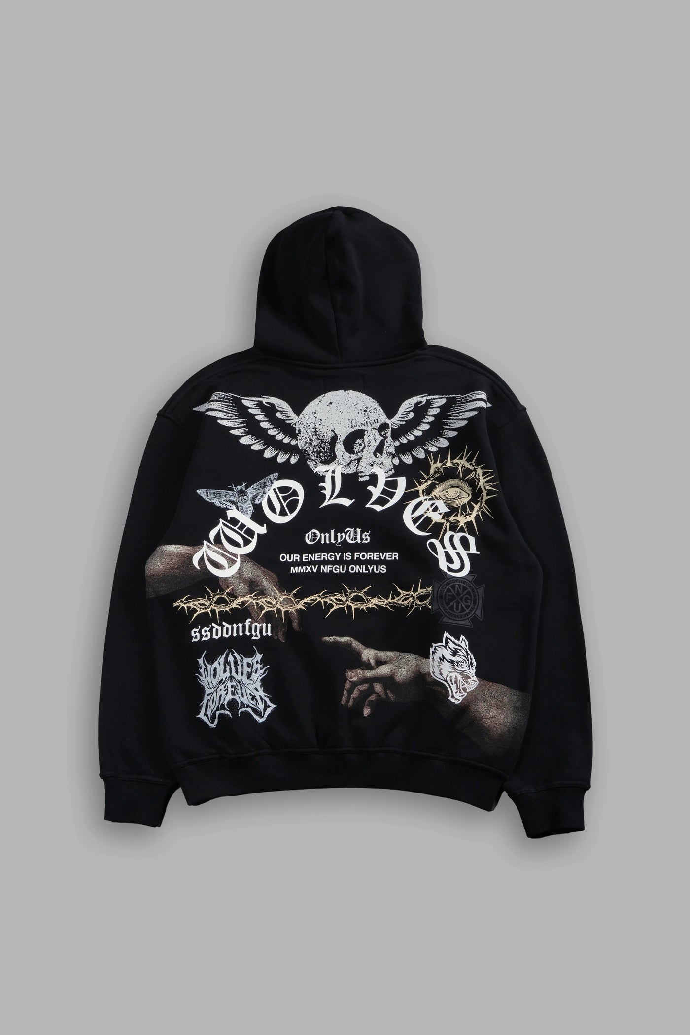 Darc Creed "Pierce" Hoodie in Black