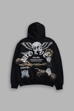 Darc Creed "Pierce" Hoodie in Black