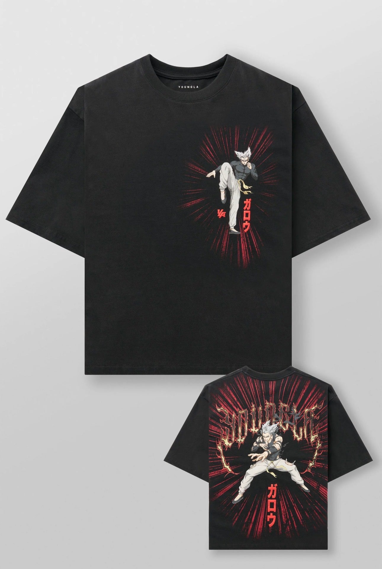One Punch Man Oversized Tee