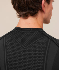 Gymshark Onyx V1 T-Shirt - Black/Onyx Grey