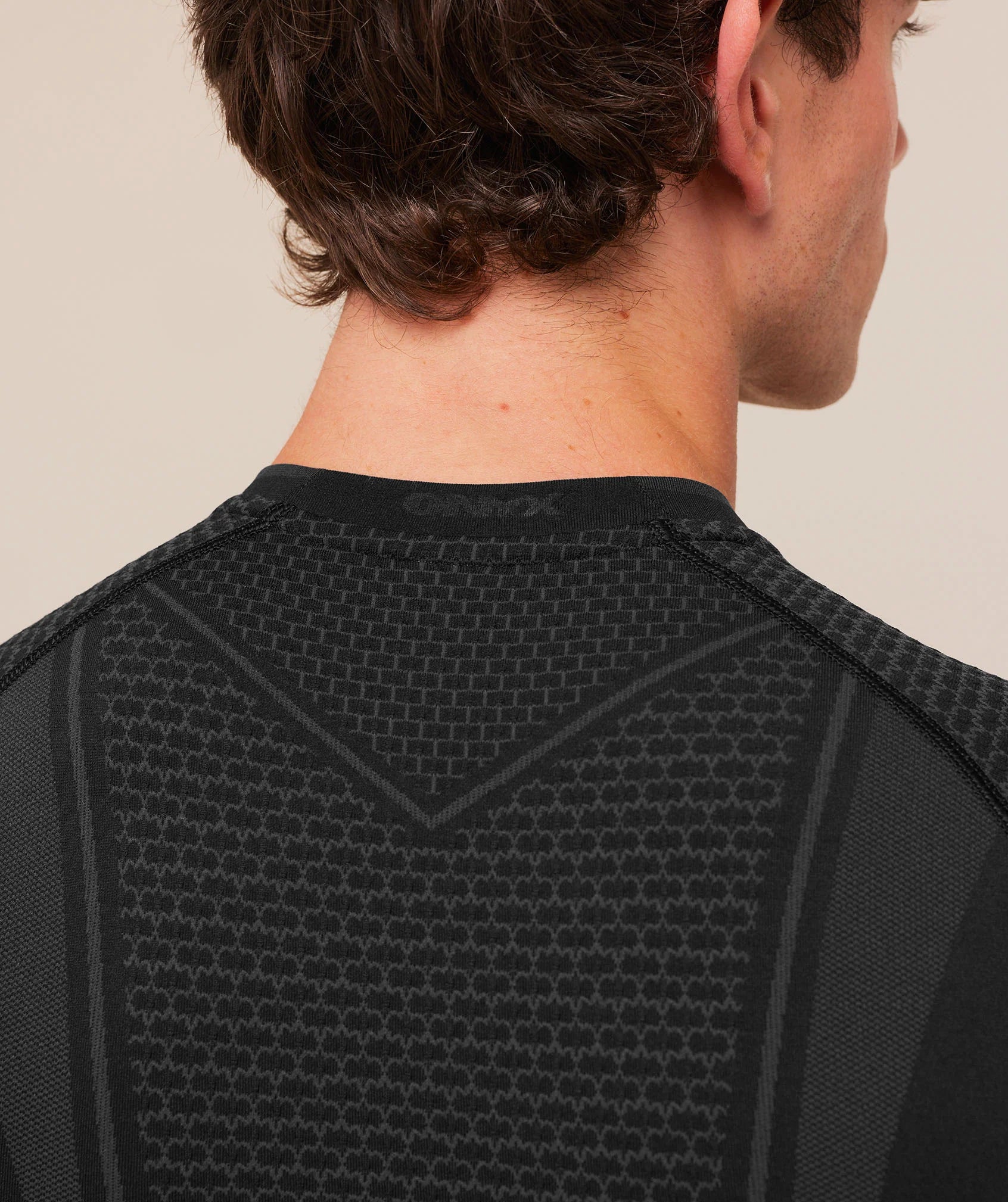 Gymshark Onyx V1 T-Shirt - Black/Onyx Grey