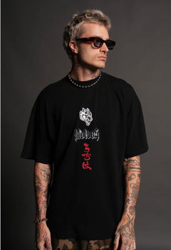 The End "Premium" Oversized Tee in Black
