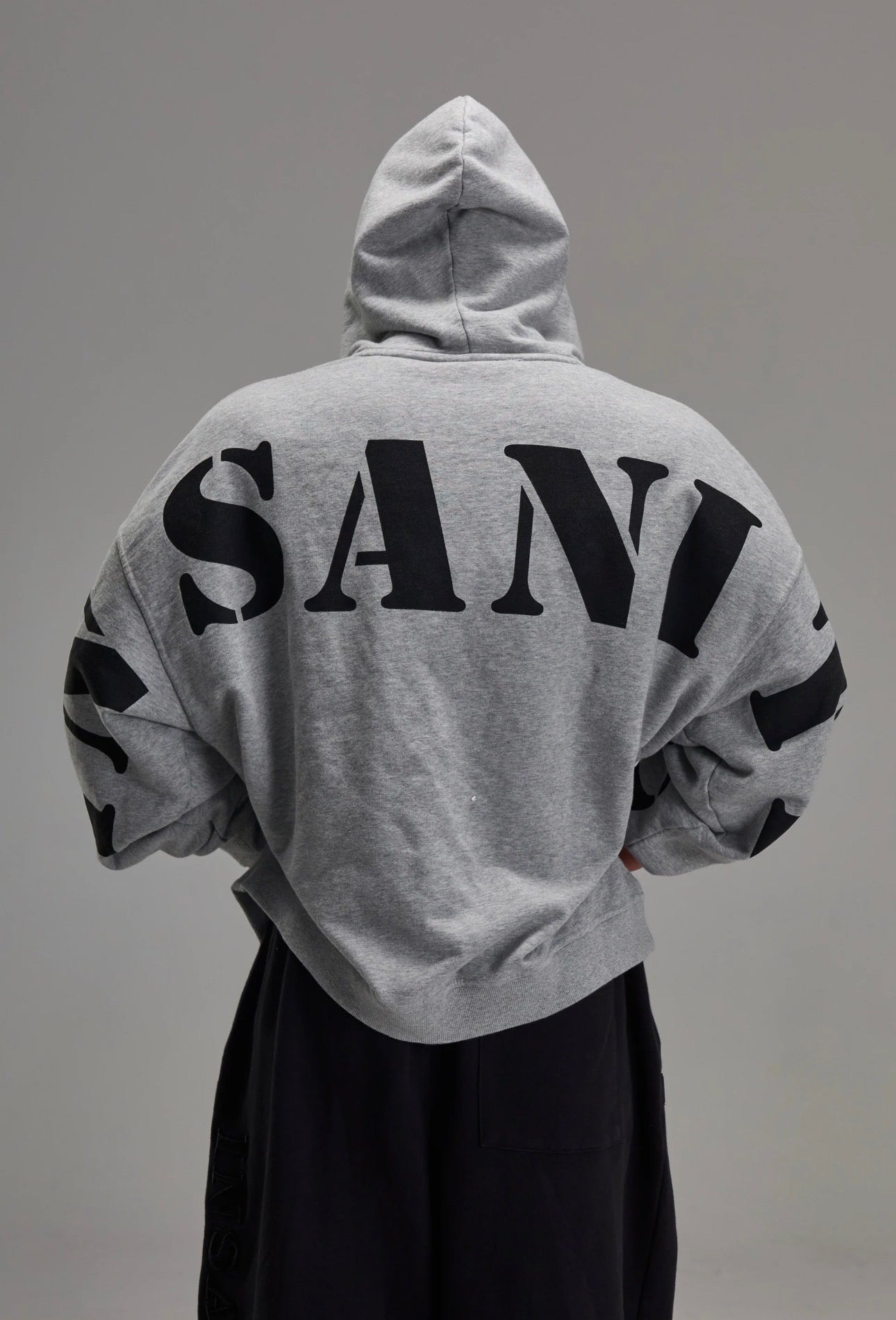 Controlled Insanity Cool Grey Pull over