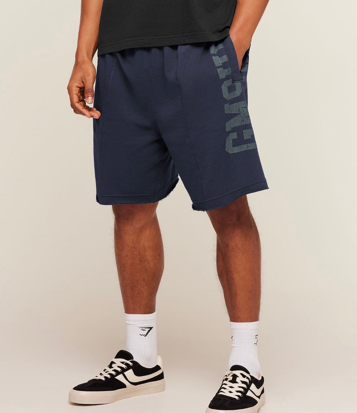 Accent Graphic Sweats Shorts