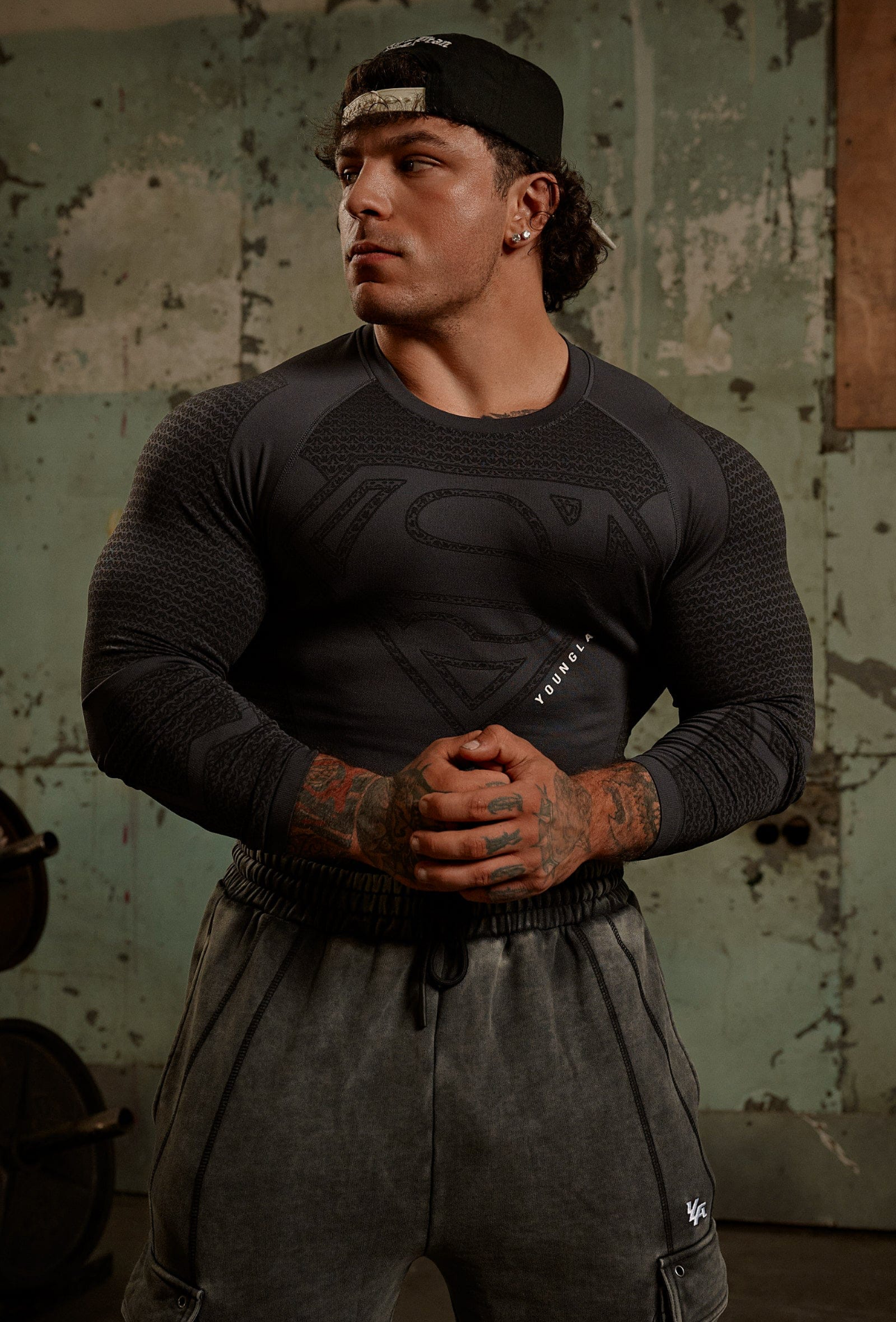 Supermán Long Sleeve Compression