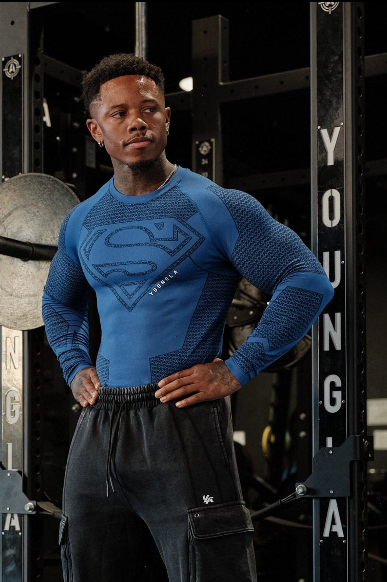 Supermán Long Sleeve Compression