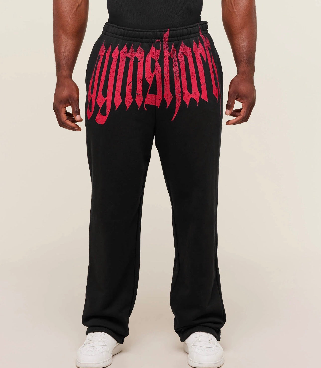 Fade Graphic Straight Leg Joggers