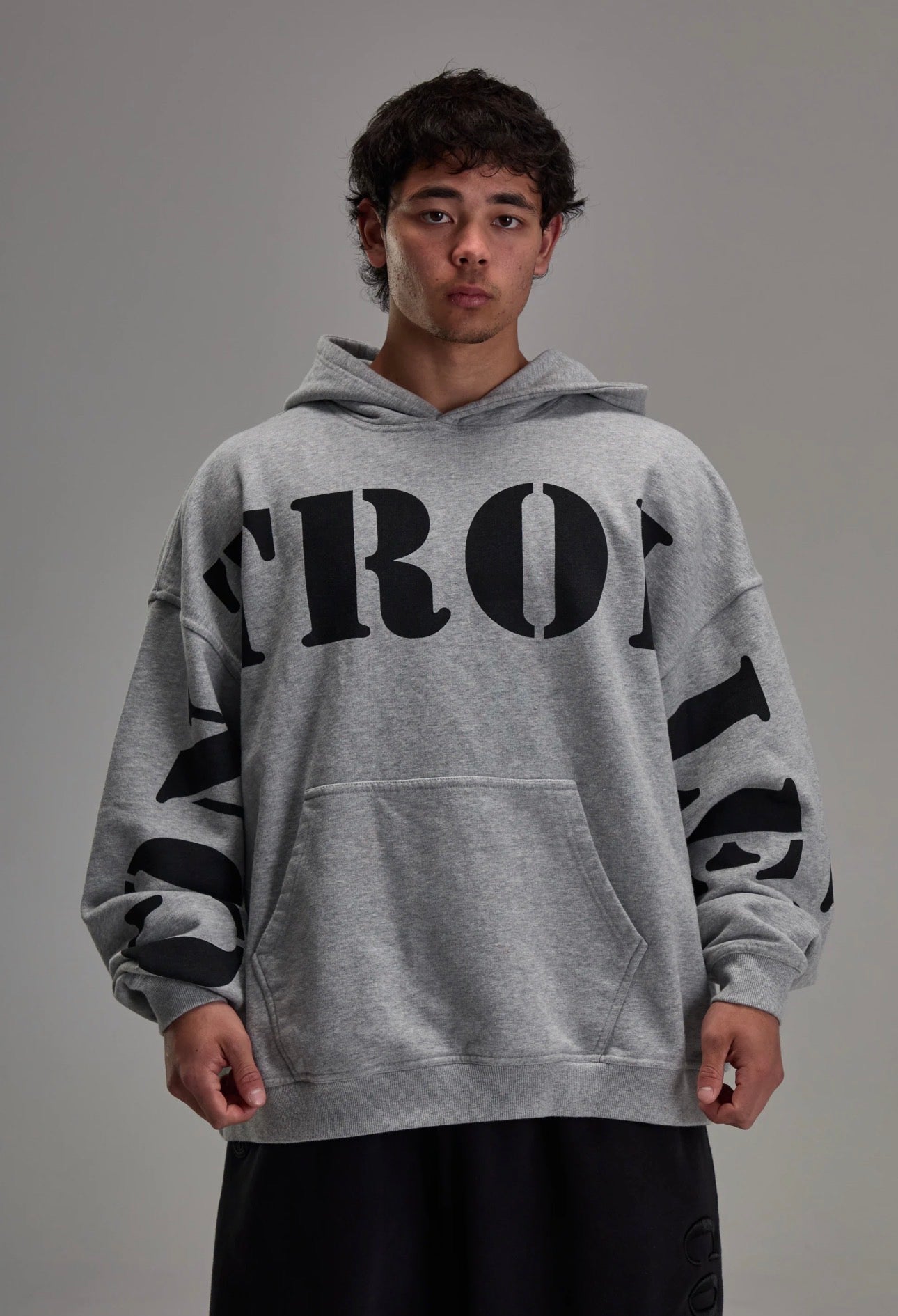 Controlled Insanity Cool Grey Pull over