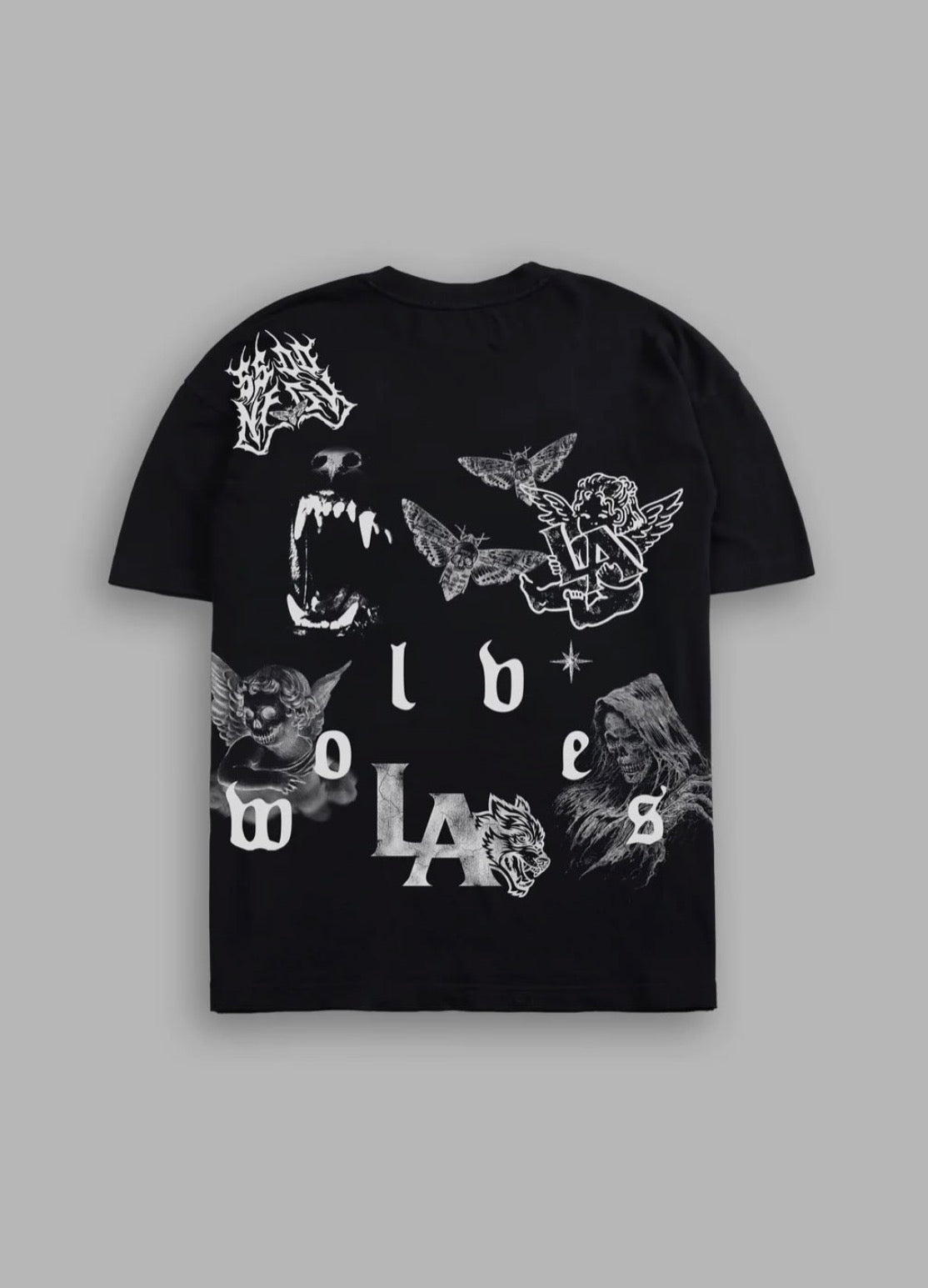 Homage to LA V2 Premium Oversized Tee