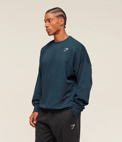 Oversized crest crew