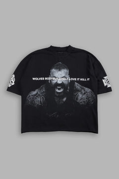 Love It Kill It Frvr Distressed Grunge Box Cut Tee