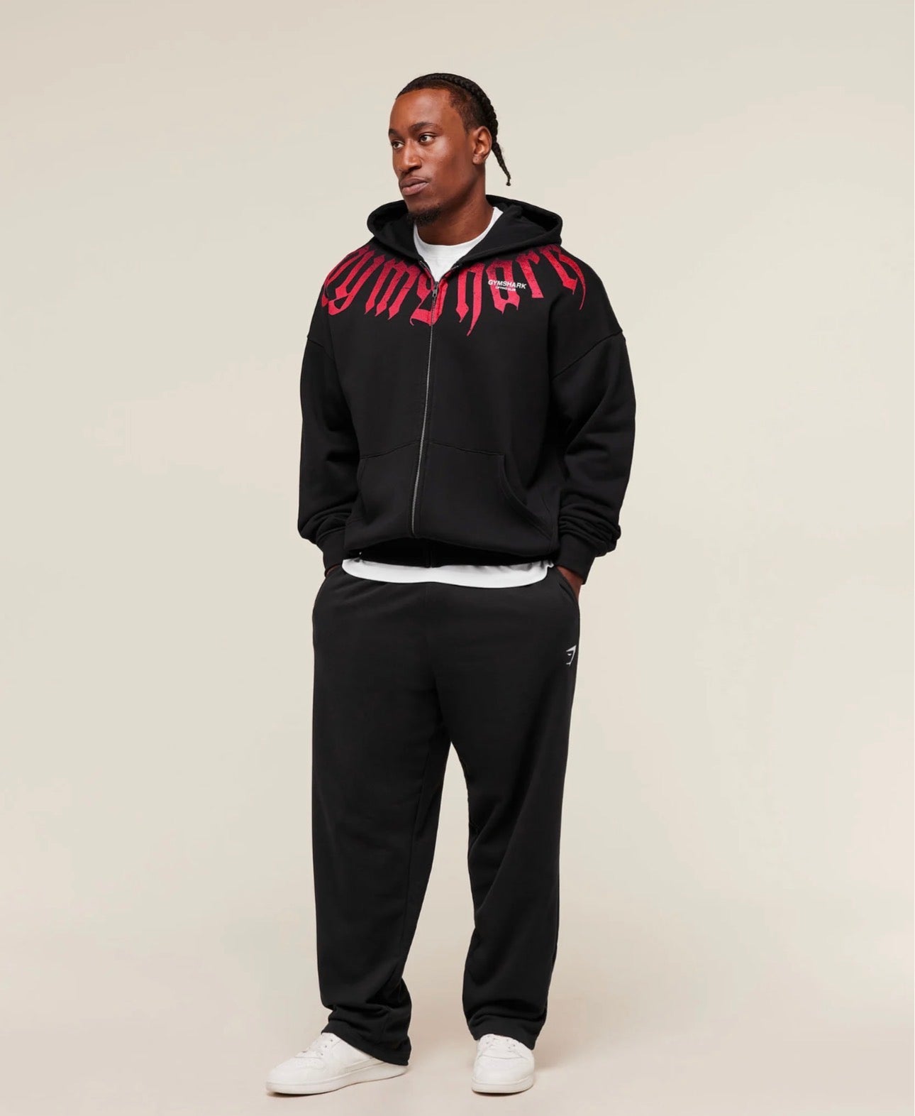 Fade Graphic Zip up Hoodie