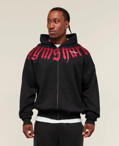 Fade Graphic Zip up Hoodie