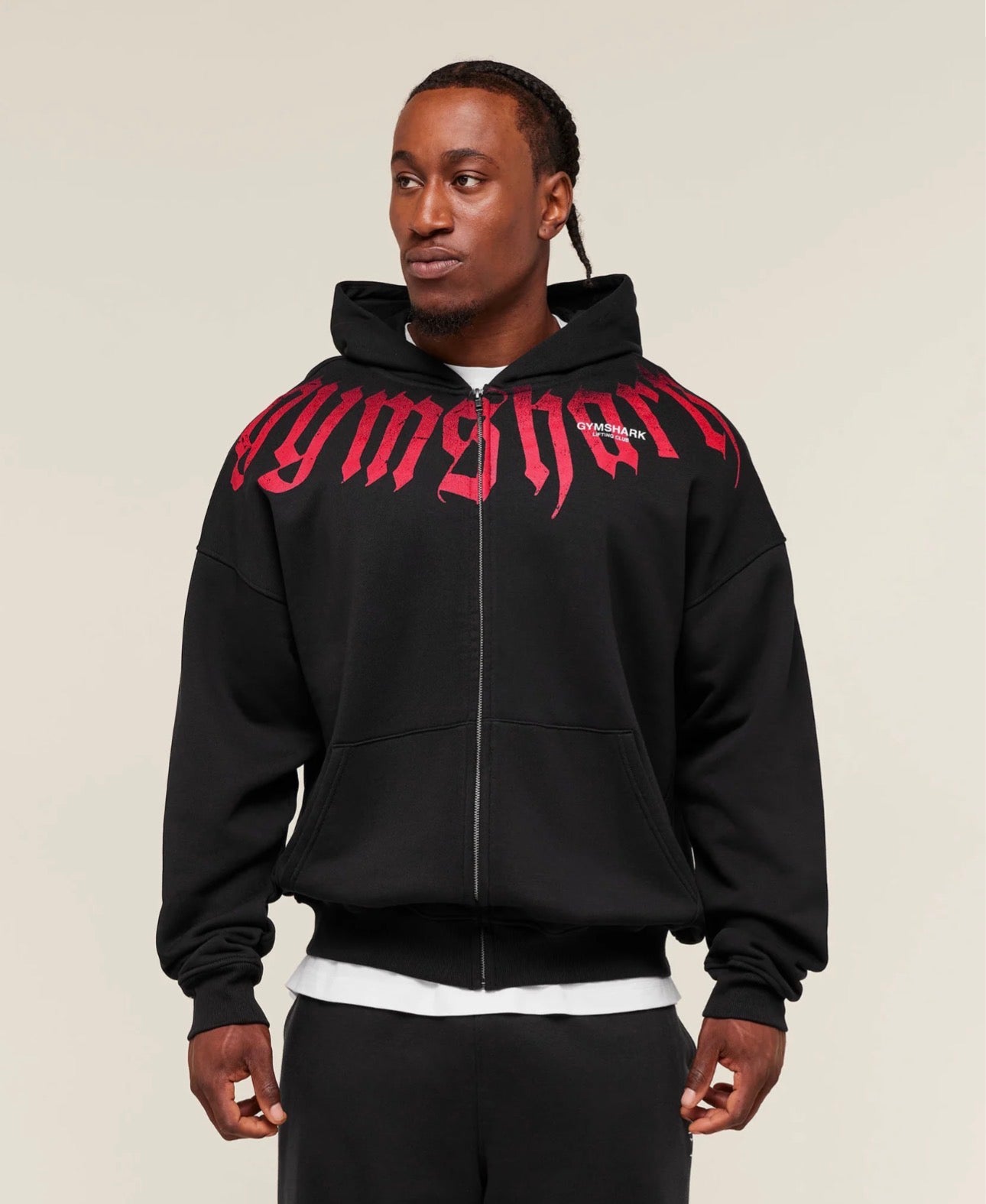 Fade Graphic Zip up Hoodie