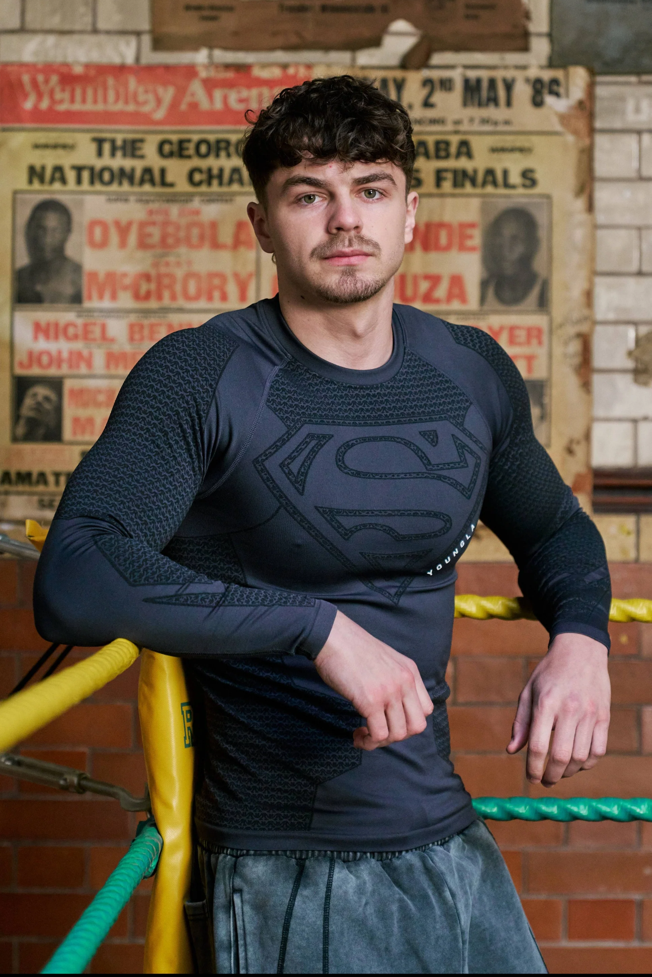 Supermán Long Sleeve Compression