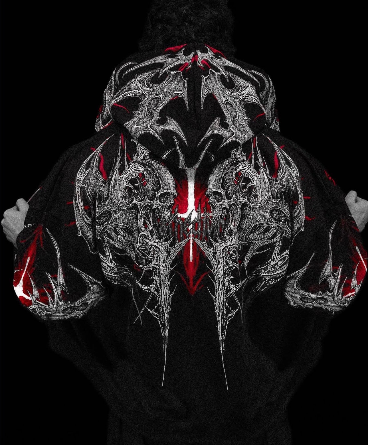 Death Blight Zip Up Hoodies