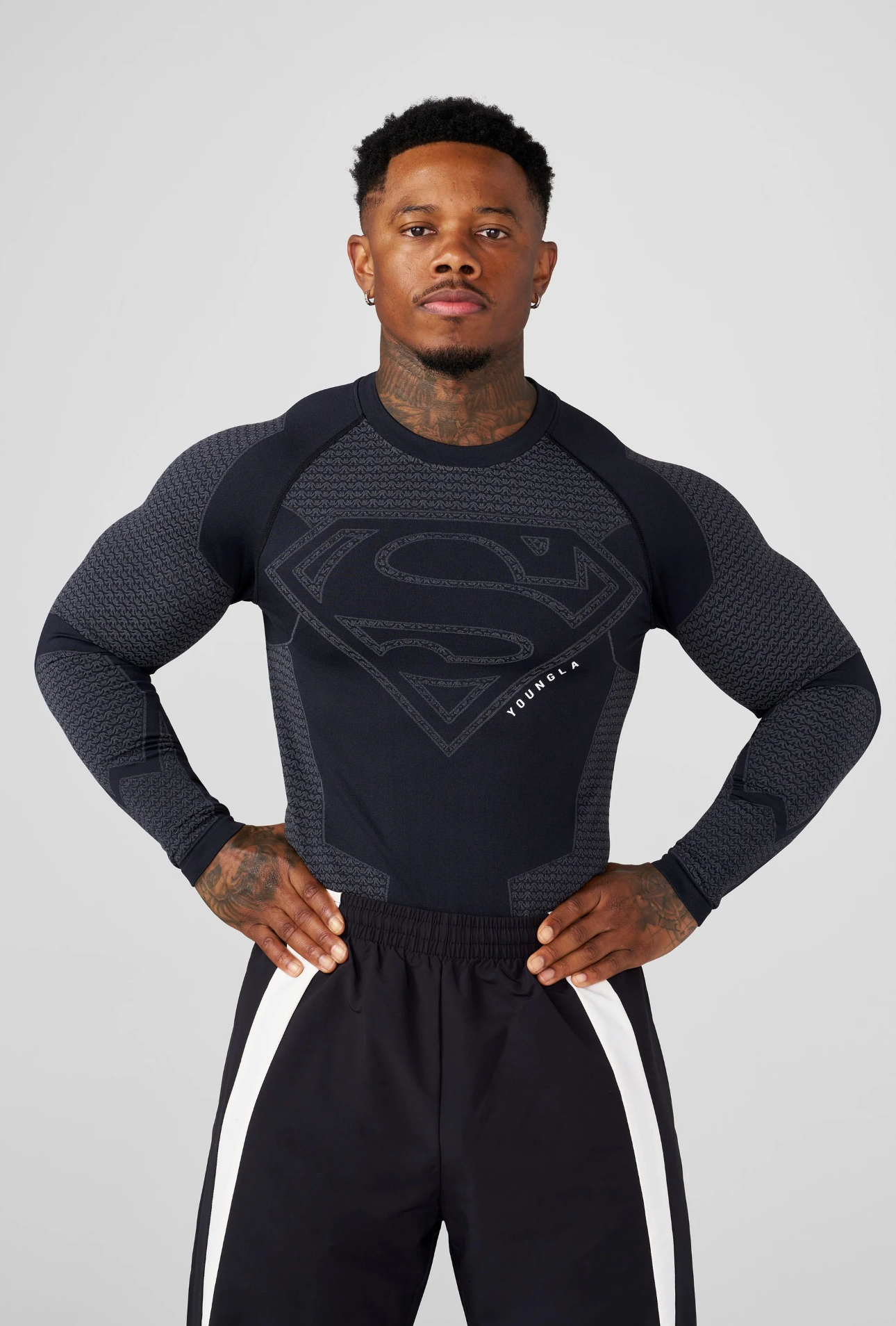 Supermán Long Sleeve Compression