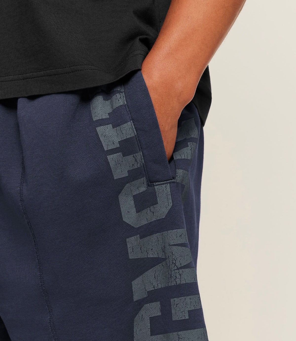 Accent Graphic Sweats Shorts