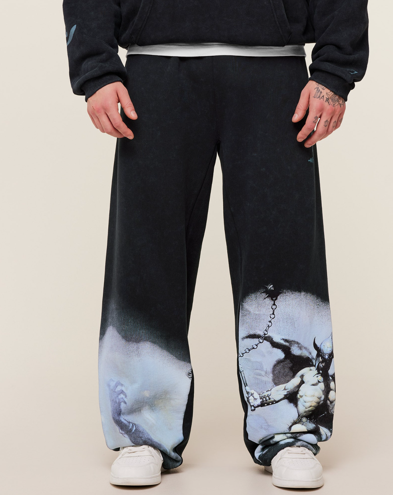 Power x Frazetta Graphic Joggers