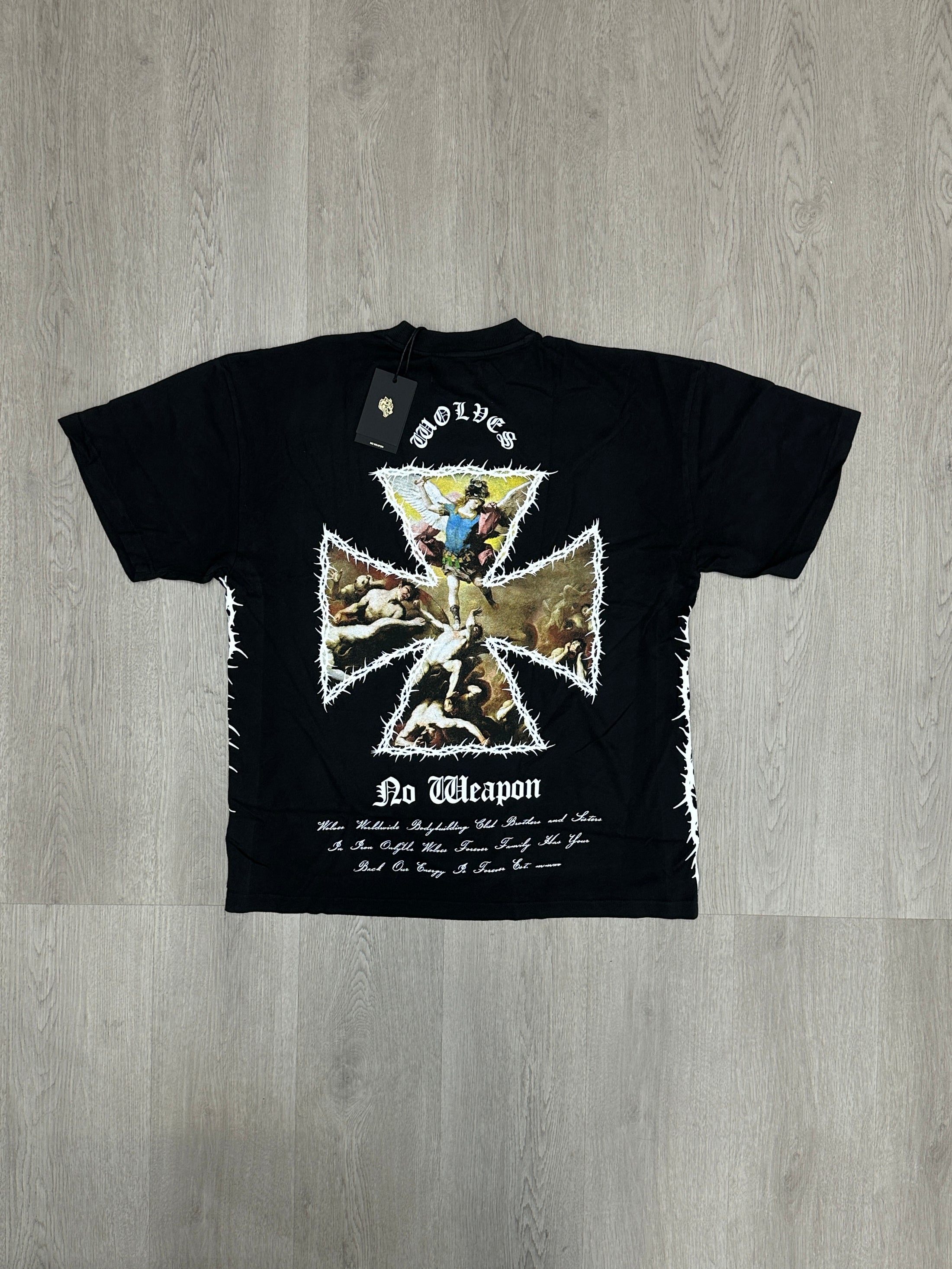 Ascend Premium Oversized Tee in Black