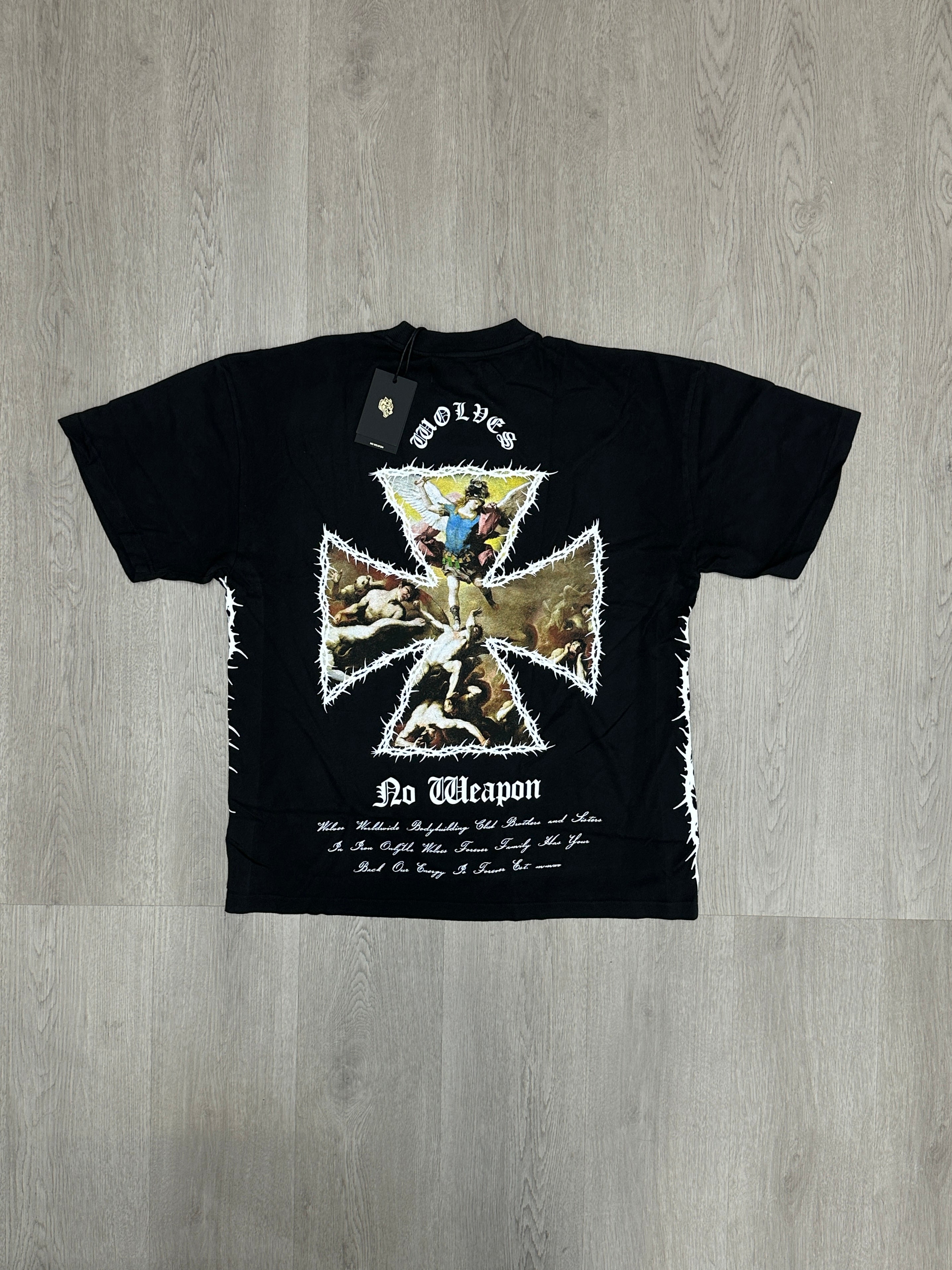Ascend Premium Oversized Tee in Black