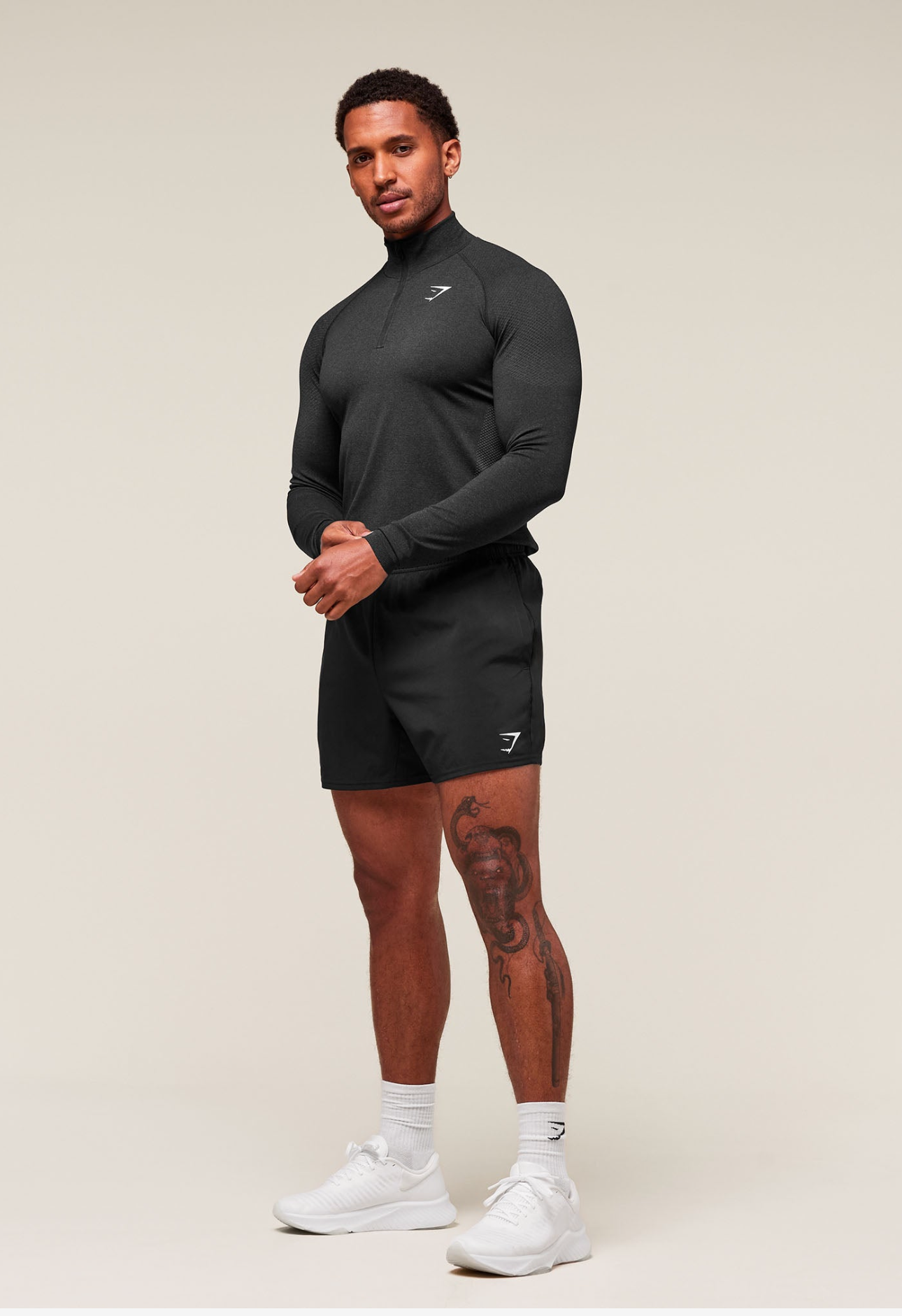 Vital 1/4 Zip Muscle Fit