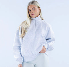 Signature Quarter Zip Sweatshirt