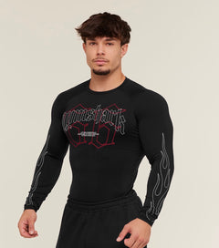 Outline Graphic LongSleeve Baselayer