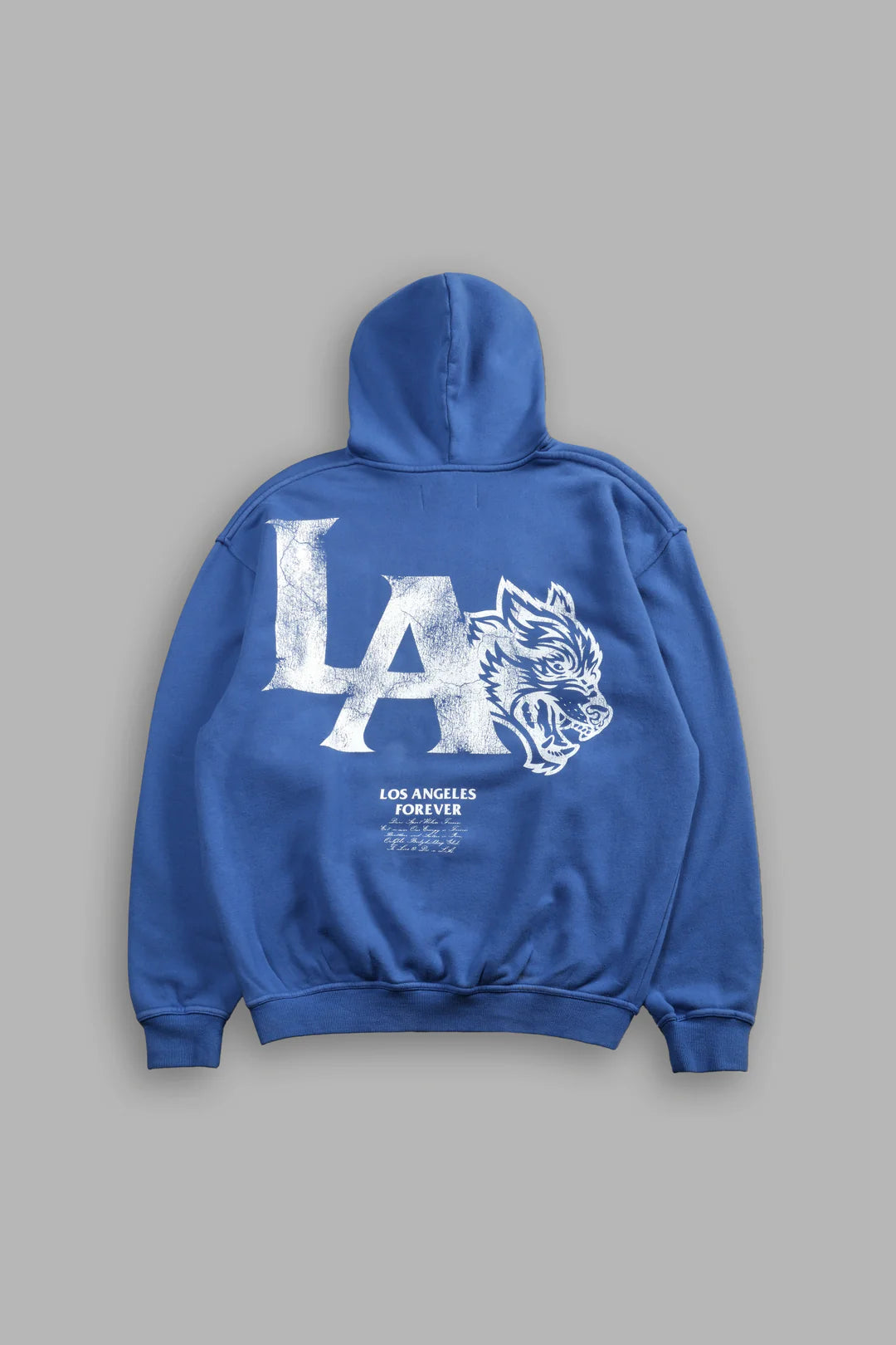 La Wolves V2 Pierce Hoodie La Blue