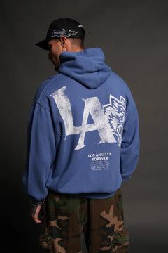 La Wolves V2 Pierce Hoodie La Blue
