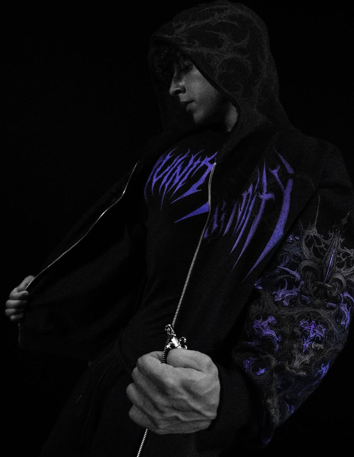 Knight Zip Up Hoodie