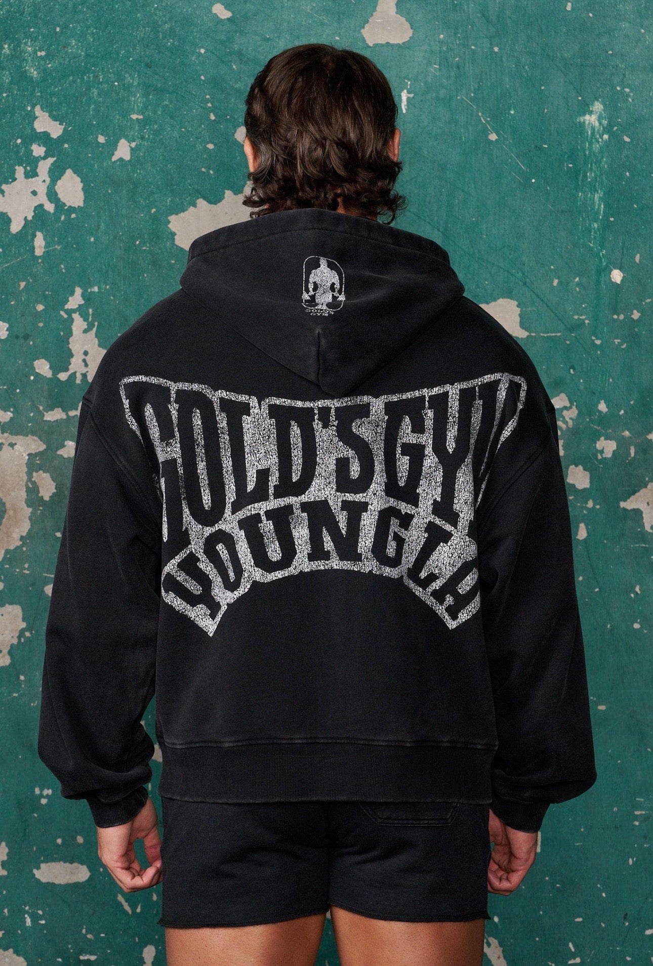 Golds Gym Throwback Zip-Up