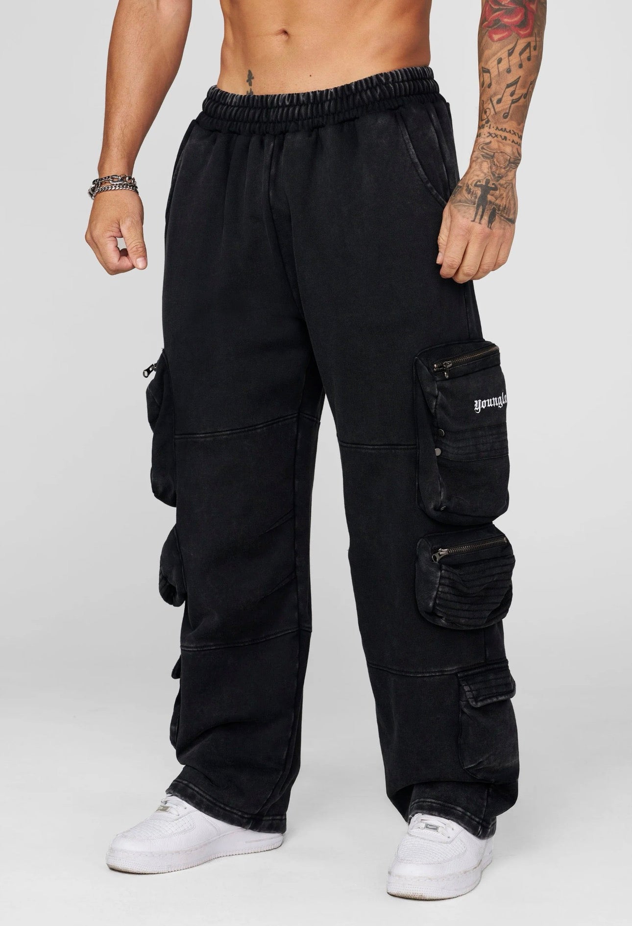 Stacked Cargo Sweats - Imagen 3