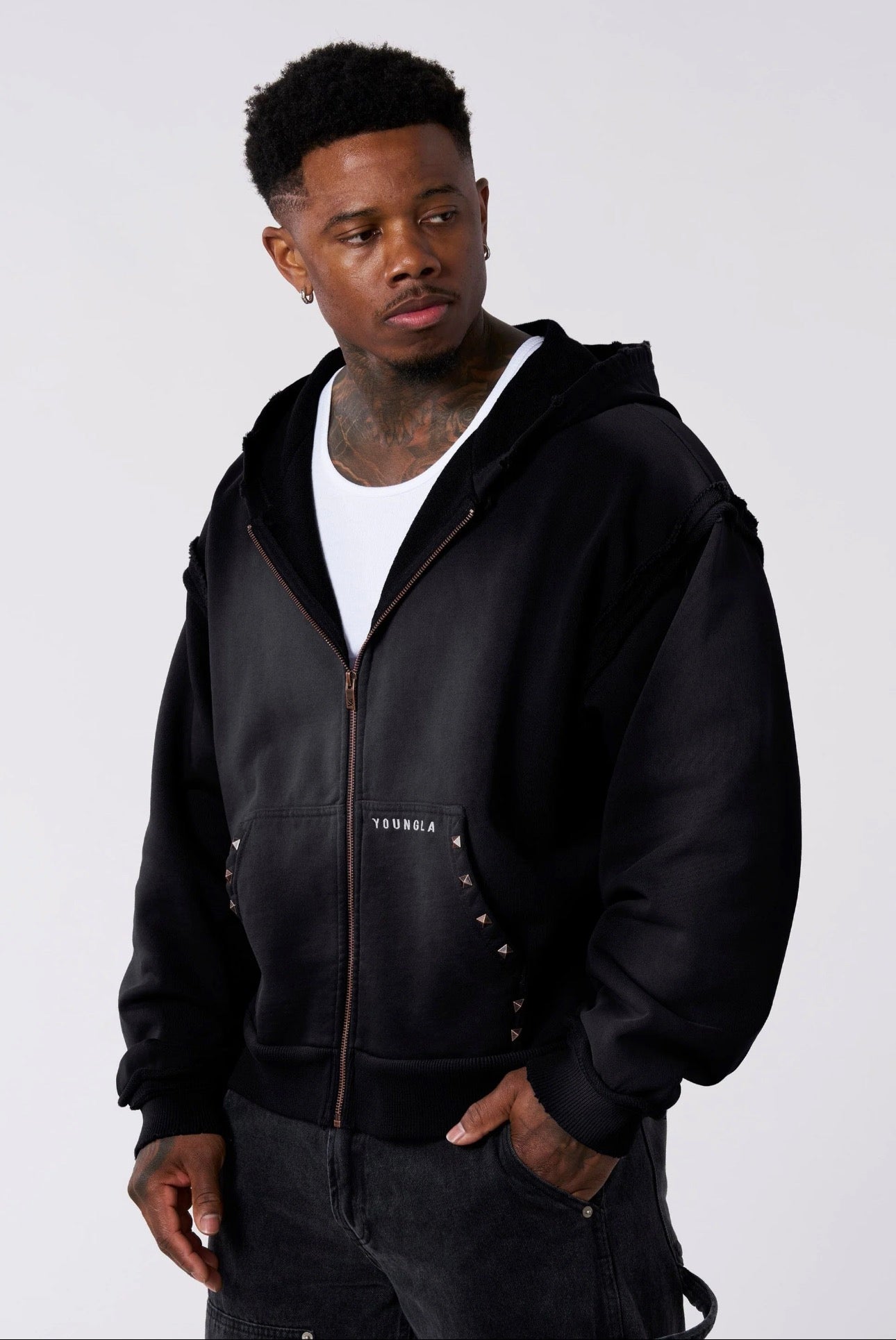 Deconstructed Terry Hoodie - Imagen 3